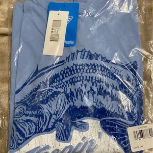 Columbia PFG light Blue white Cap Men’s TShirt